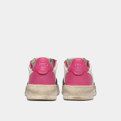 AUTRY Autry Sneakers Medalist Super Vintage - Nero/Fucsia - Hubert Humangoods