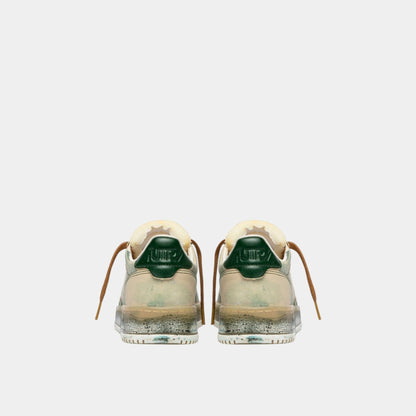 AUTRY Autry Sneakers Medalist Super Vintage - Panna/Verde - Hubert Humangoods