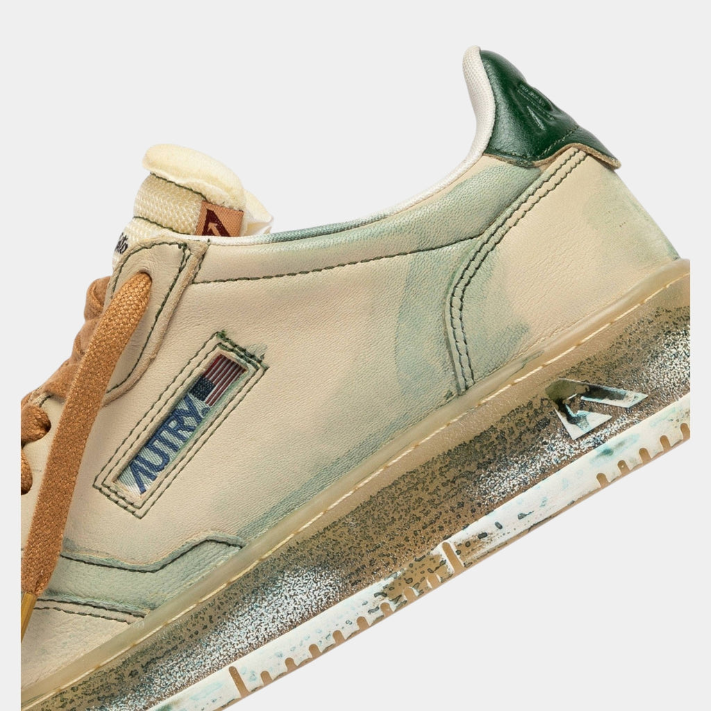 AUTRY Autry Sneakers Medalist Super Vintage - Panna/Verde - Hubert Humangoods