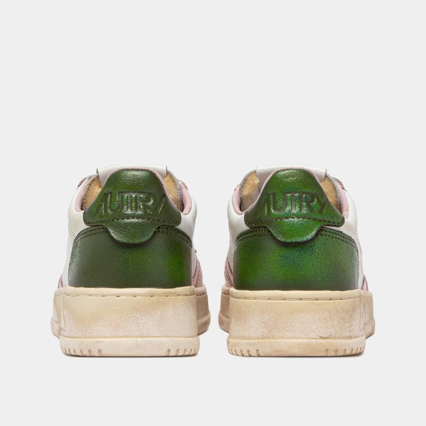 AUTRY Autry Sneakers Medalist Super Vintage - Rosa/Verde - Hubert Humangoods