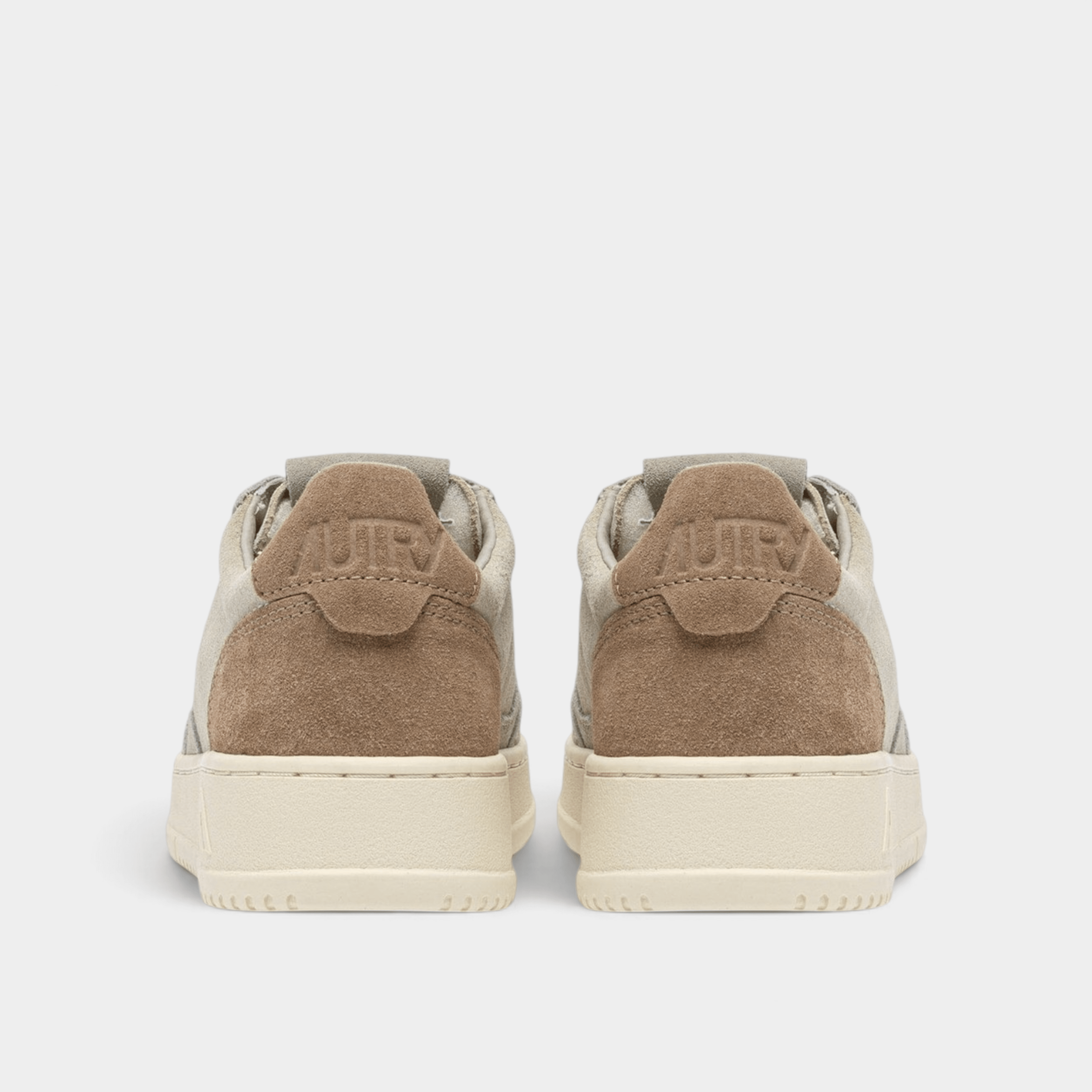 AUTRY - Autry Sneakers Medalist Tricolor in suede - Grigio/Tortora/3 - Hubert Humangoods