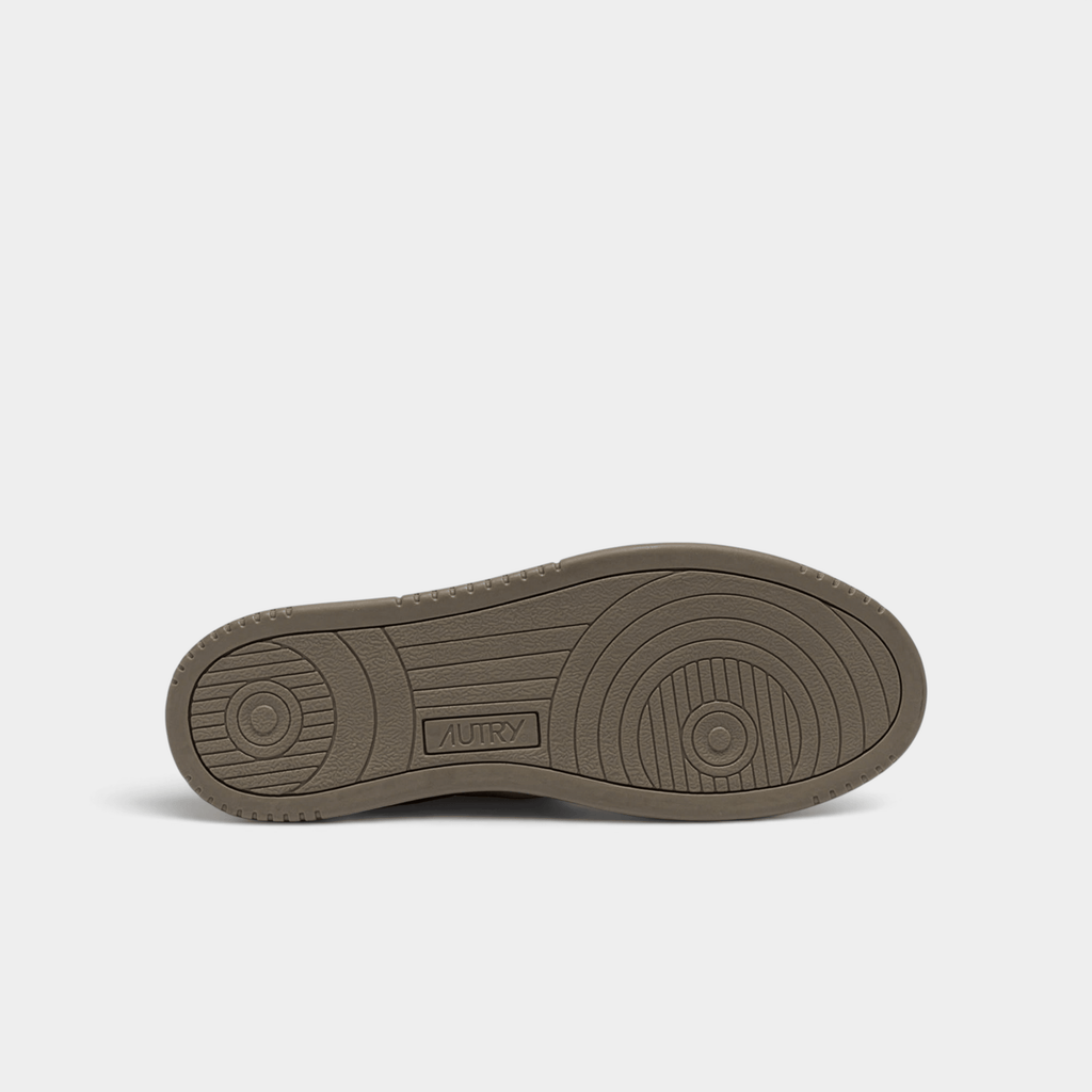 AUTRY - Autry Sneakers Medalist Tricolor in suede - Marrone/Verde/4 - Hubert Humangoods