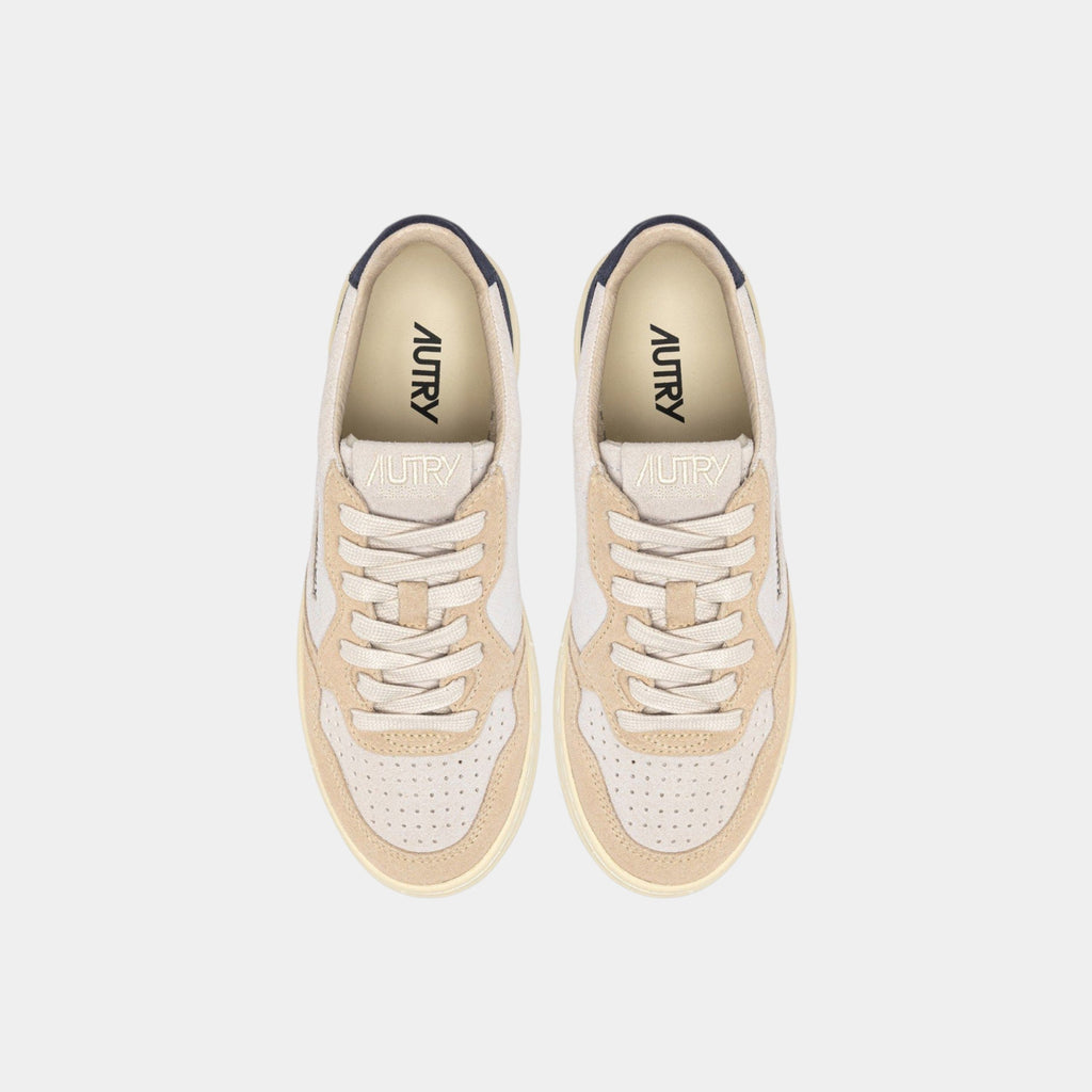 AUTRY - Autry Sneakers Medalist Tricolor - Sabbia/Blu/5 - Hubert Humangoods