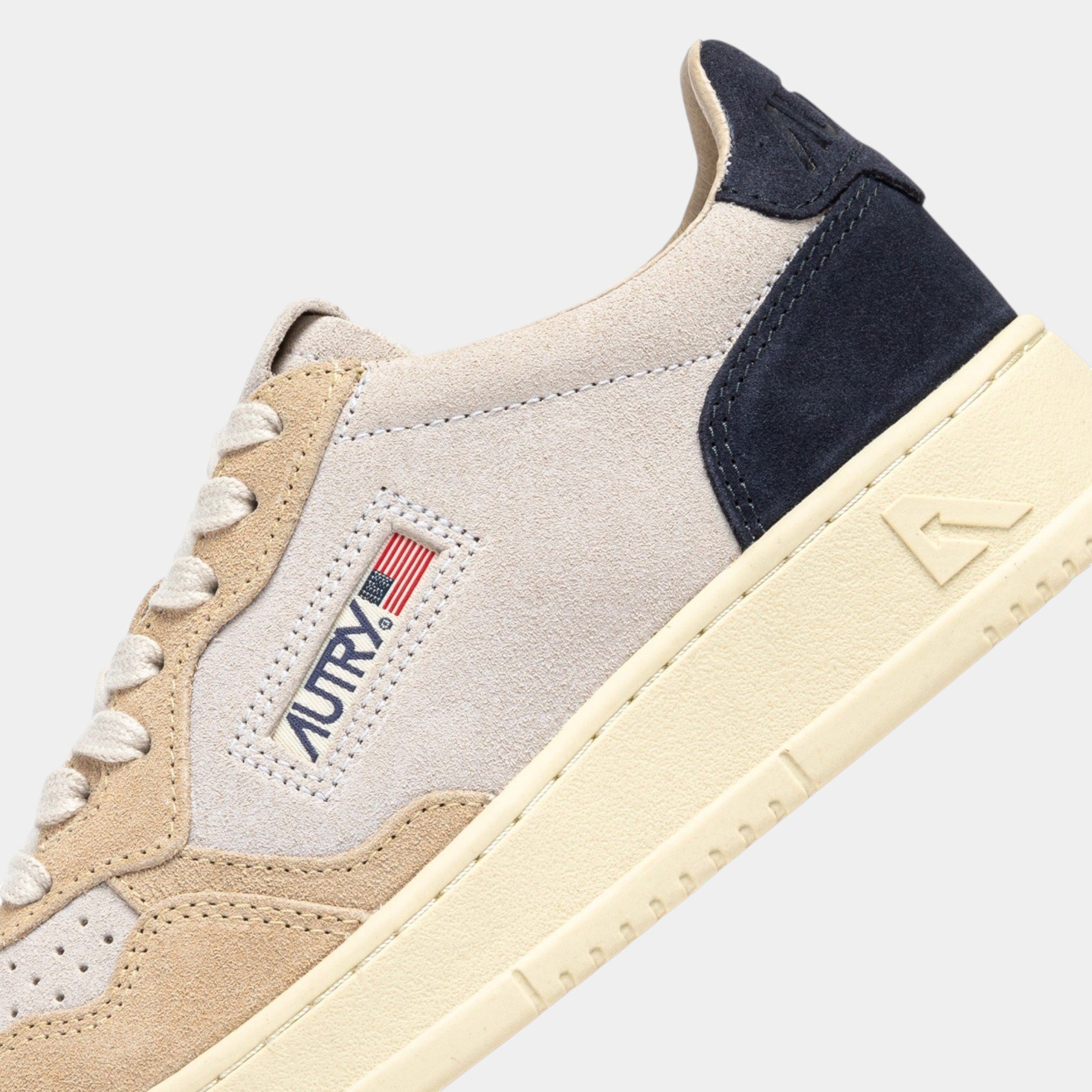 AUTRY - Autry Sneakers Medalist Tricolor - Sabbia/Blu/6 - Hubert Humangoods