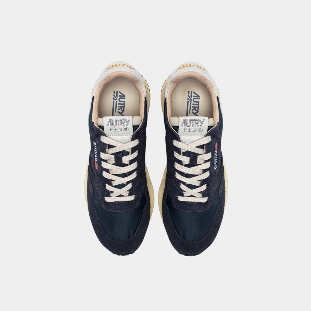 AUTRY - Autry Sneakers Reelwind in Nylon e Suede - Blu/Bianco/6 - Hubert Humangoods