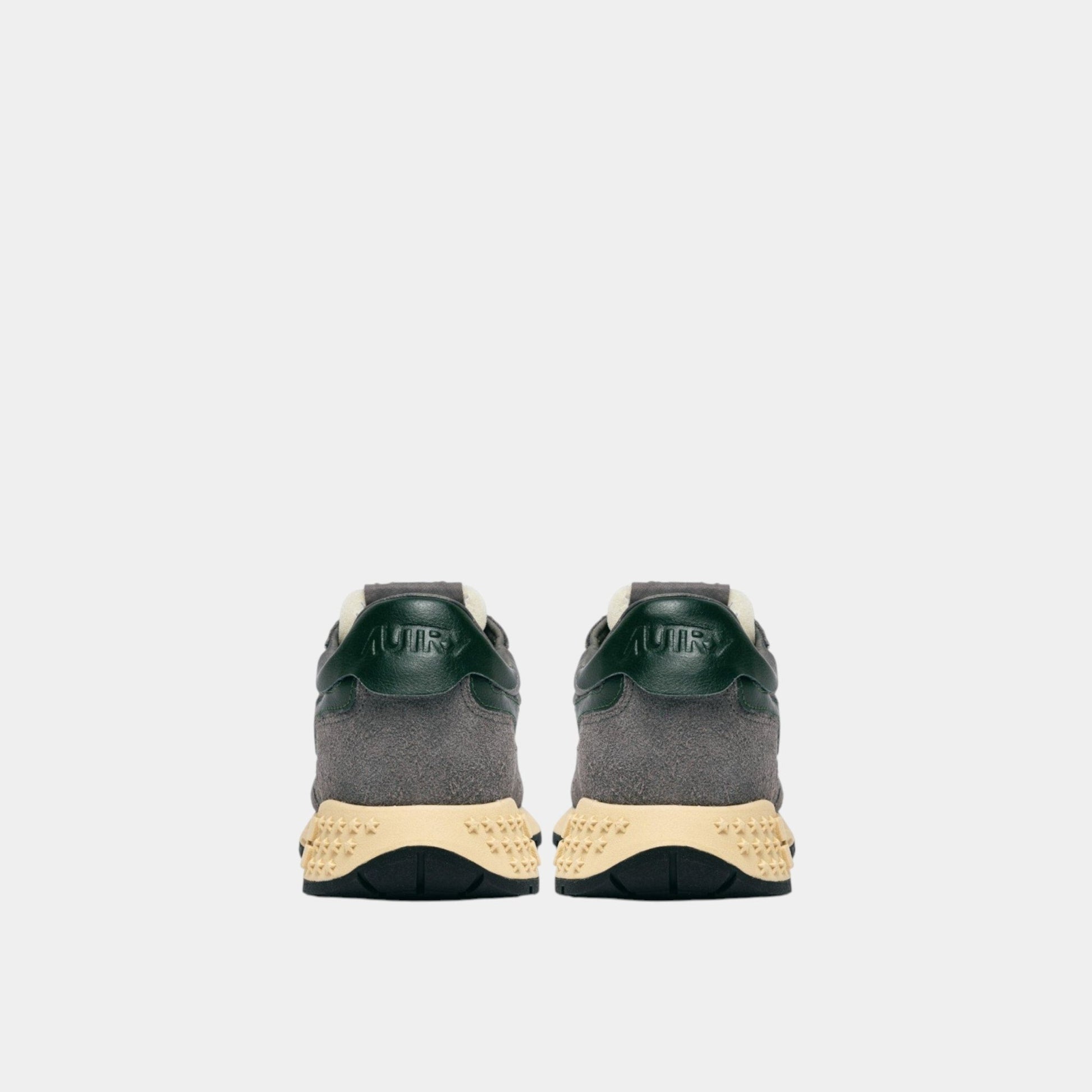 AUTRY Autry Sneakers Reelwind in Nylon e Suede - Grigio/Verde - Hubert Humangoods