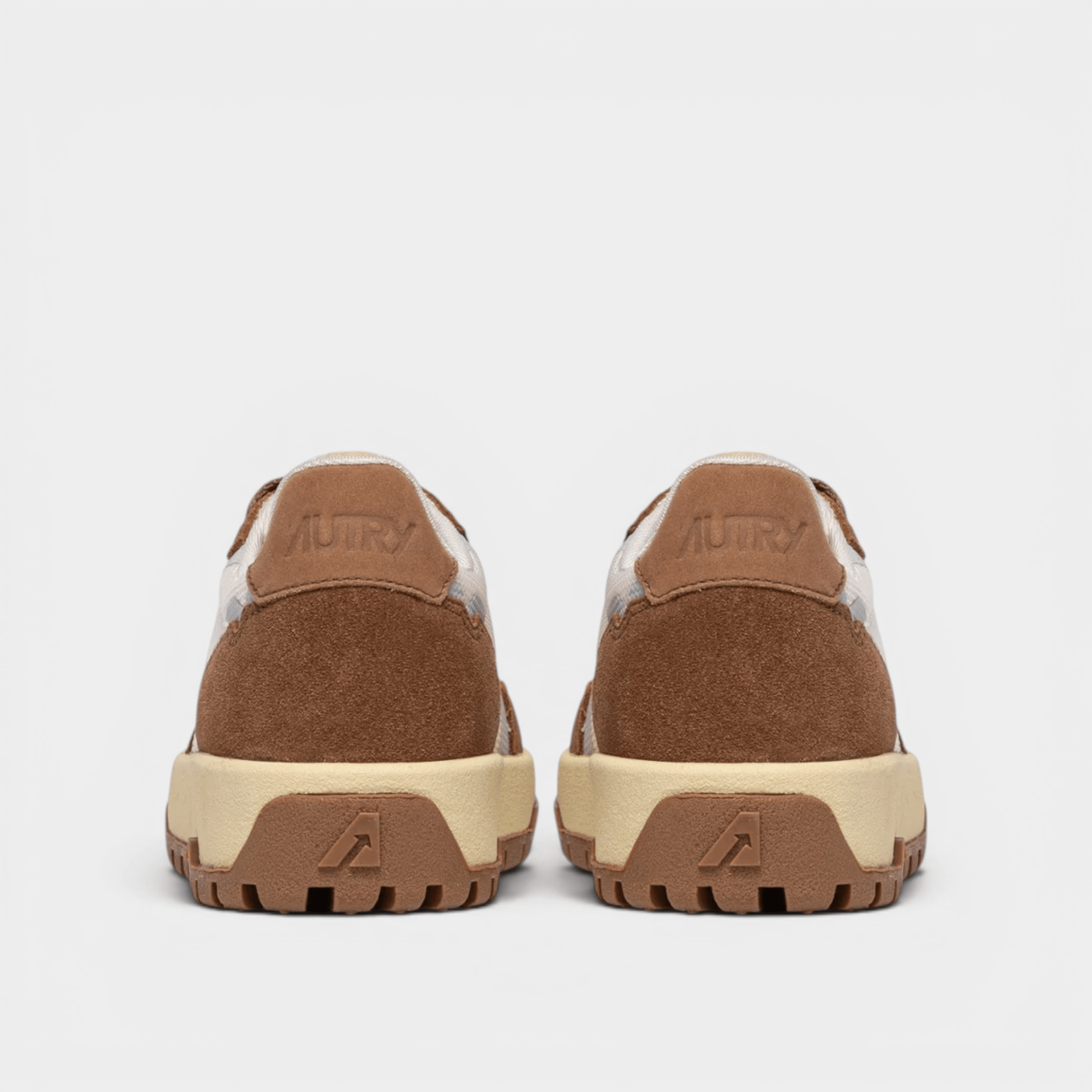 AUTRY - Autry Sneakers Wildpace in mesh e suede - Marrone e bianco/4 - Hubert Humangoods