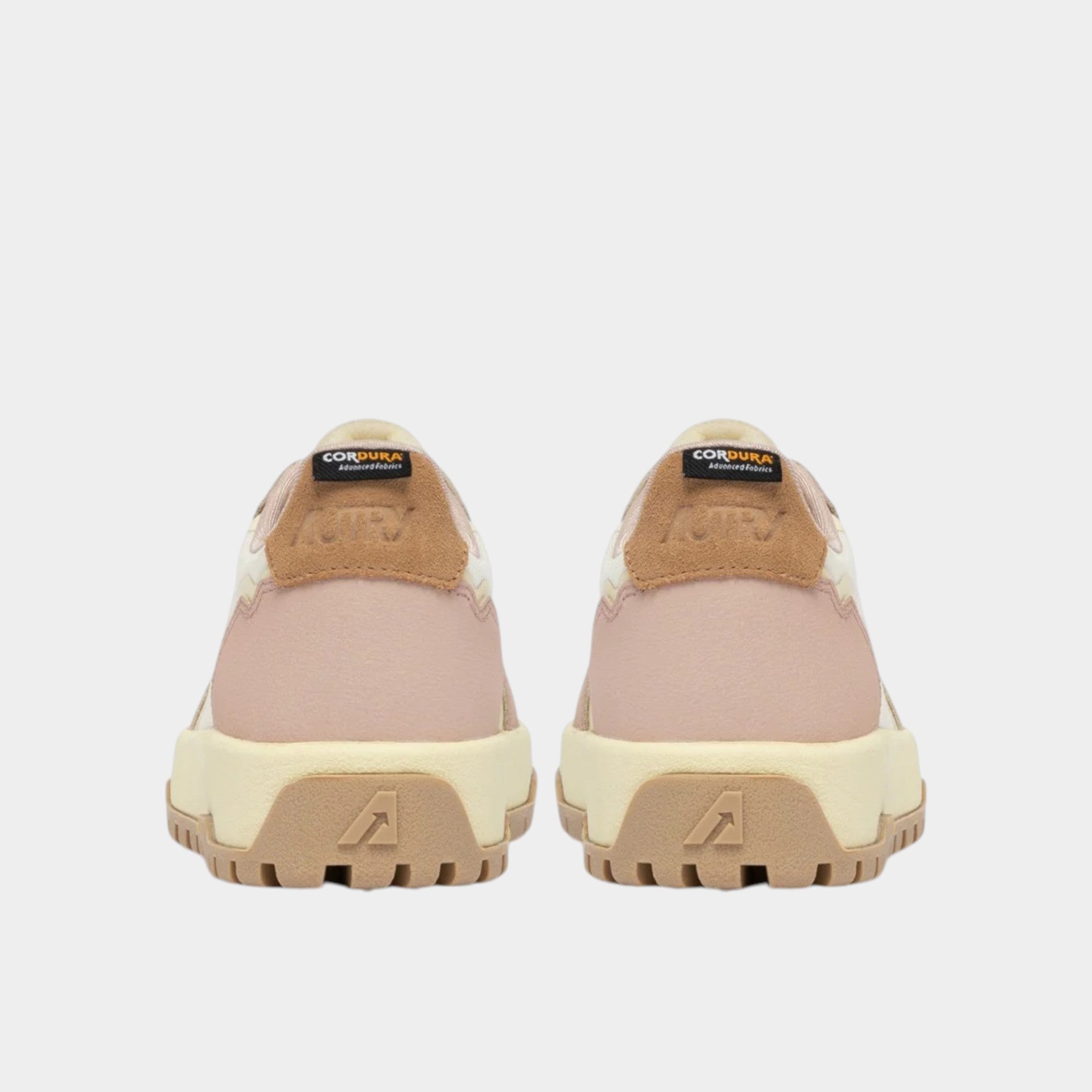 AUTRY - Autry Sneakers Wildpace in mesh e suede - Rosa/Panna/3 - Hubert Humangoods