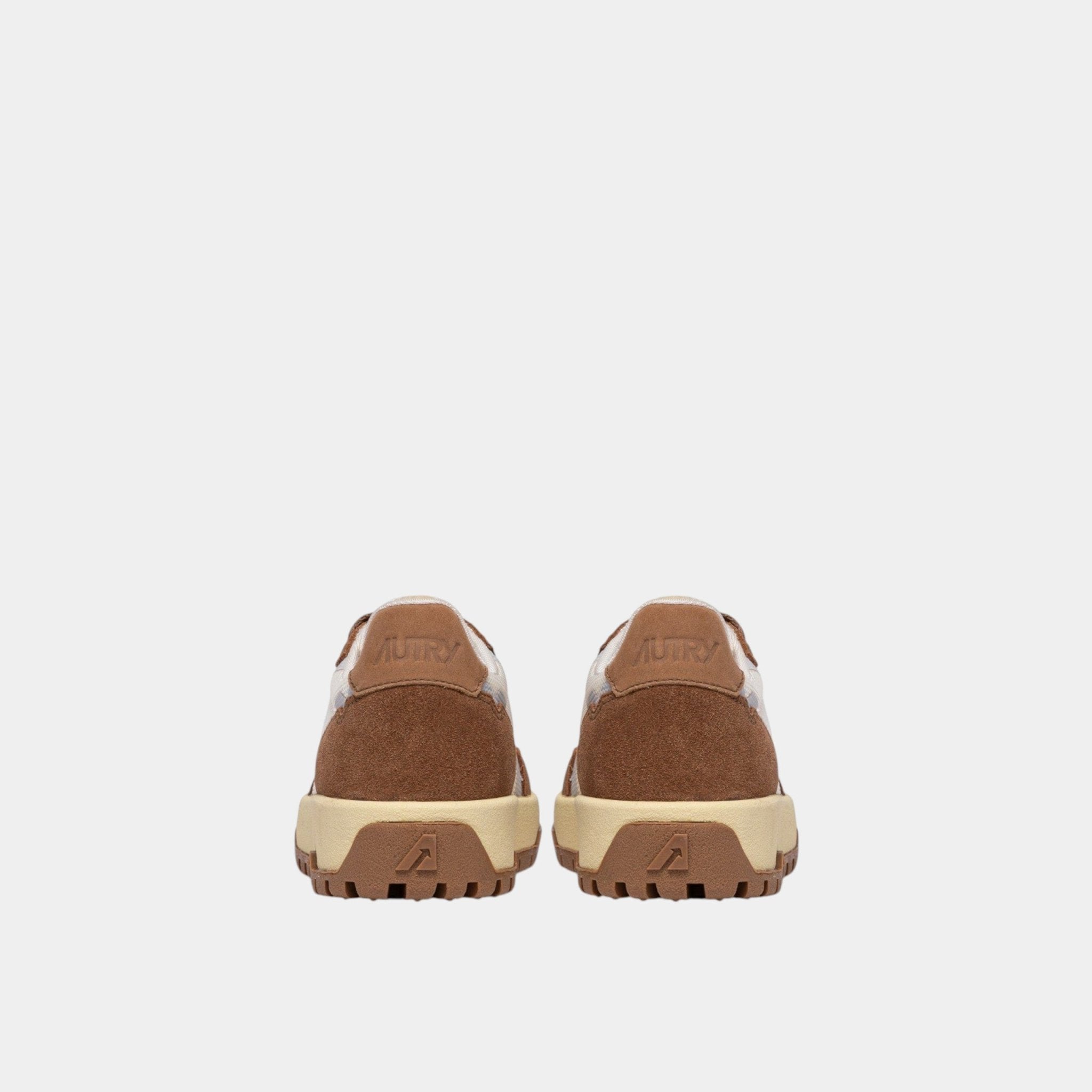 AUTRY Autry Sneakers Wildpace in mesh e suede - Tabacco/Bianco - Hubert Humangoods
