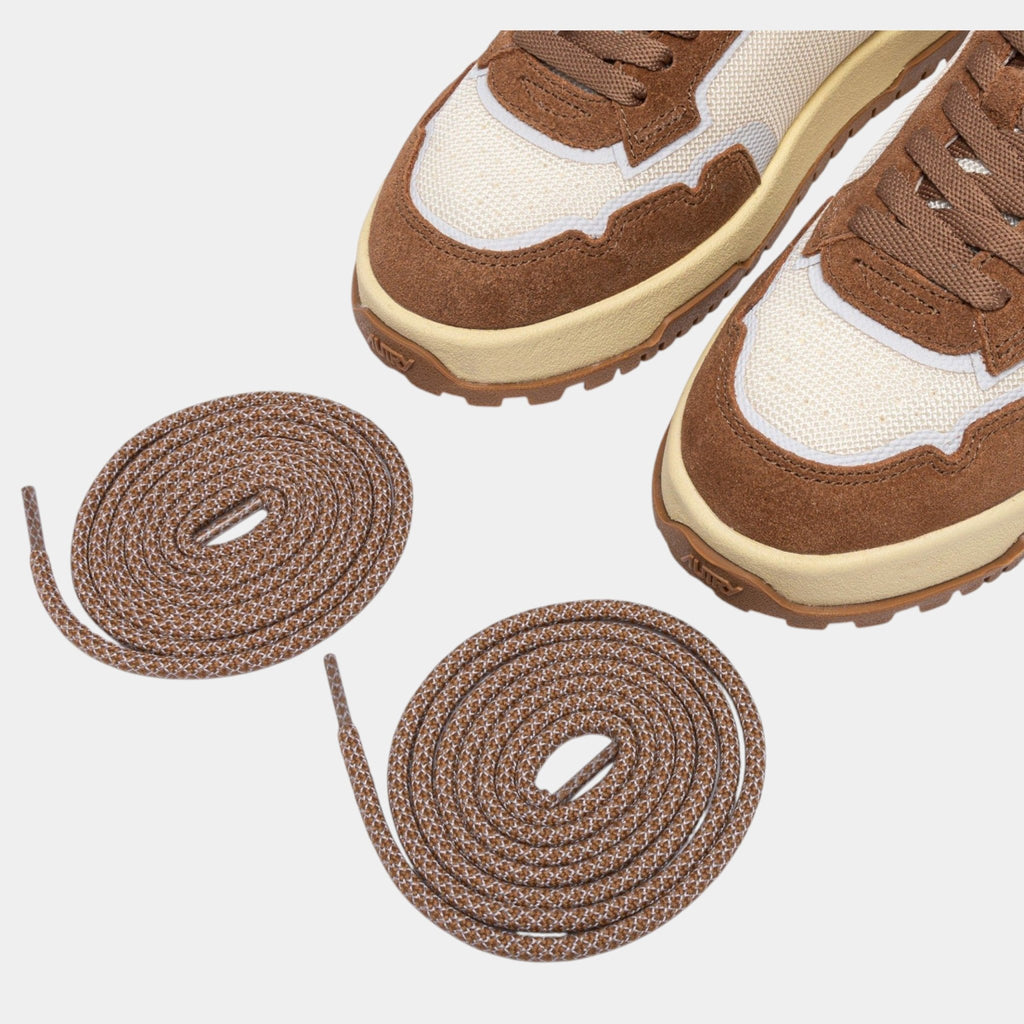 AUTRY Autry Sneakers Wildpace in mesh e suede - Tabacco/Bianco - Hubert Humangoods