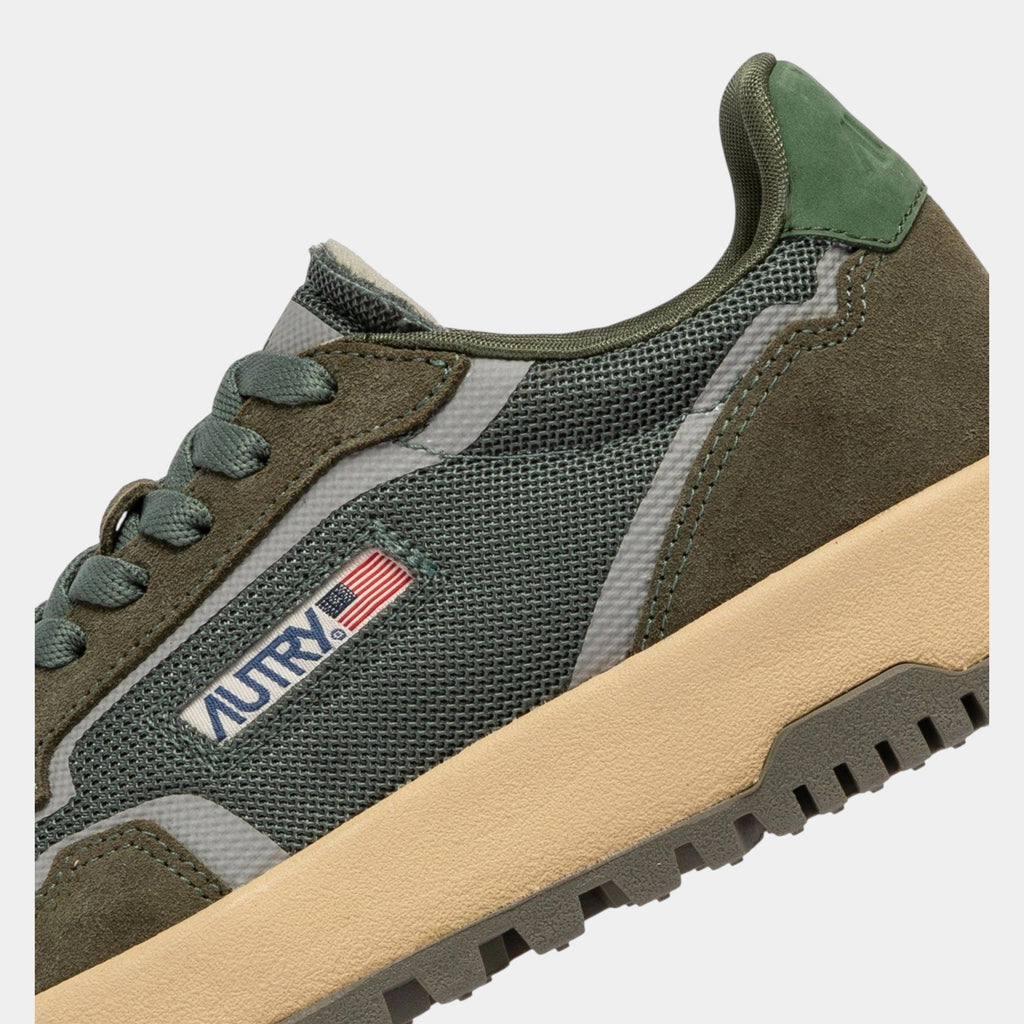 AUTRY - Autry Sneakers Wildpace in mesh e suede - Verde/6 - Hubert Humangoods