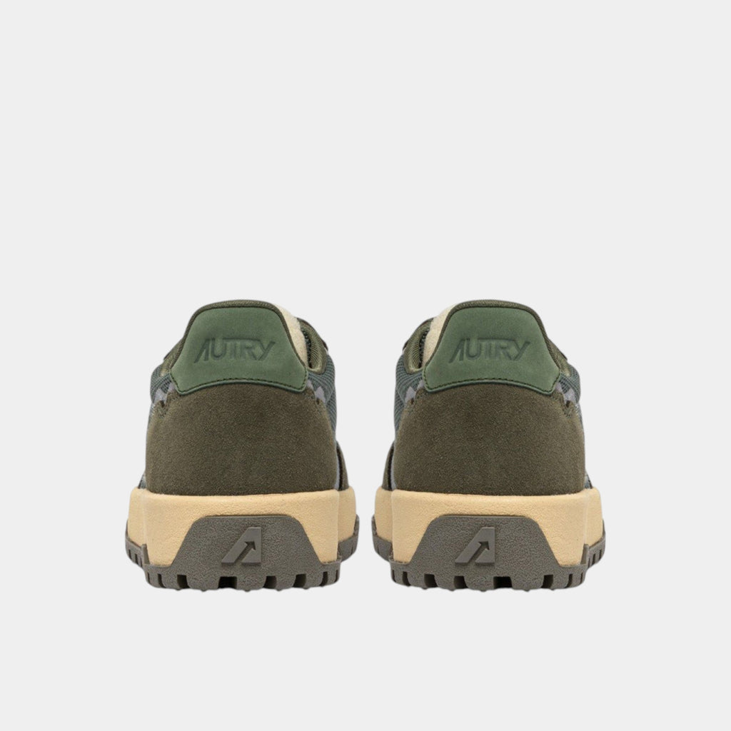 AUTRY - Autry Sneakers Wildpace in mesh e suede - Verde/3 - Hubert Humangoods