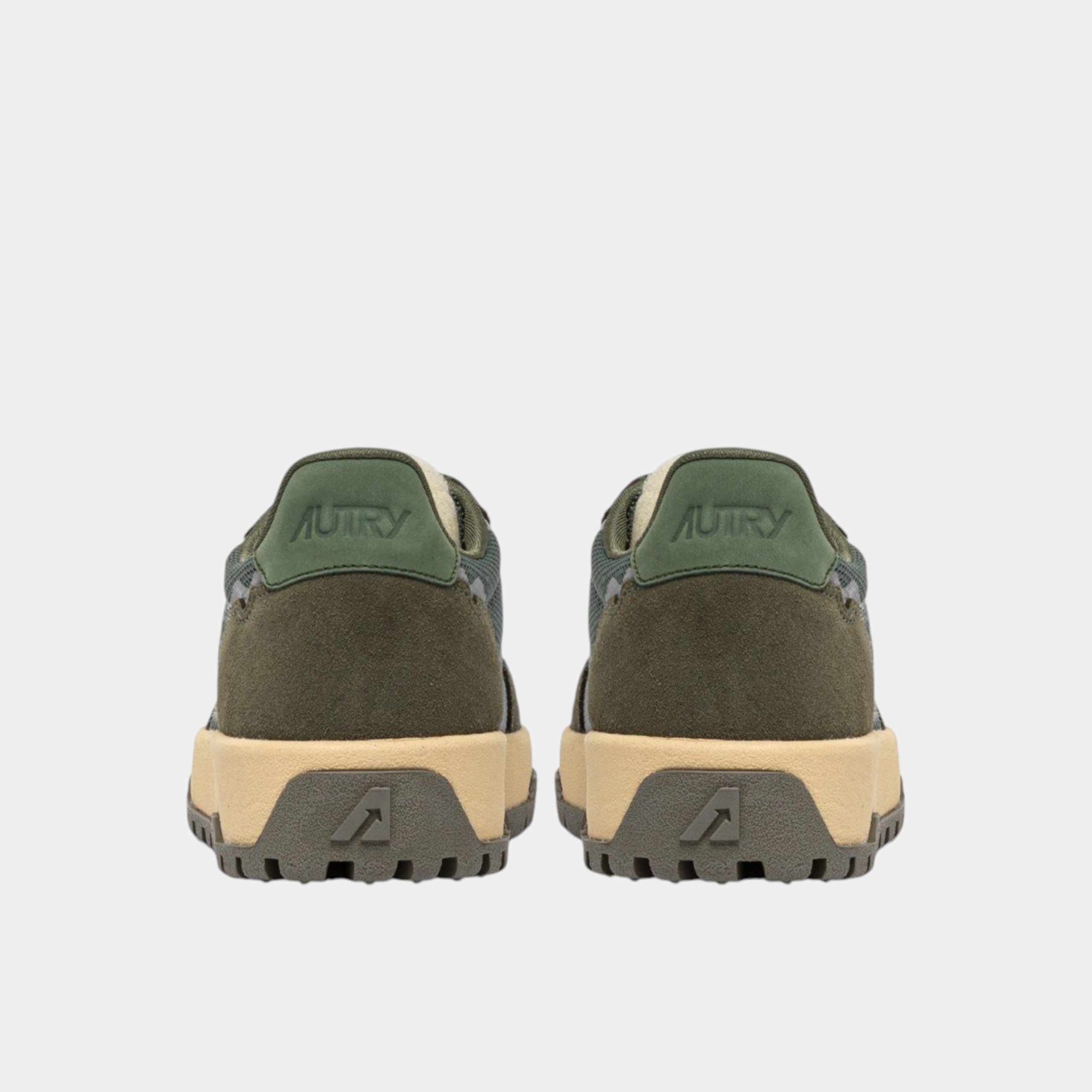 AUTRY - Autry Sneakers Wildpace in mesh e suede - Verde/3 - Hubert Humangoods
