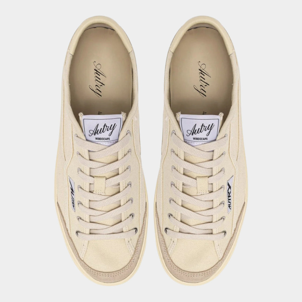 AUTRY - Autry Sneakers Windscape in canvas - Crema/5 - Hubert Humangoods