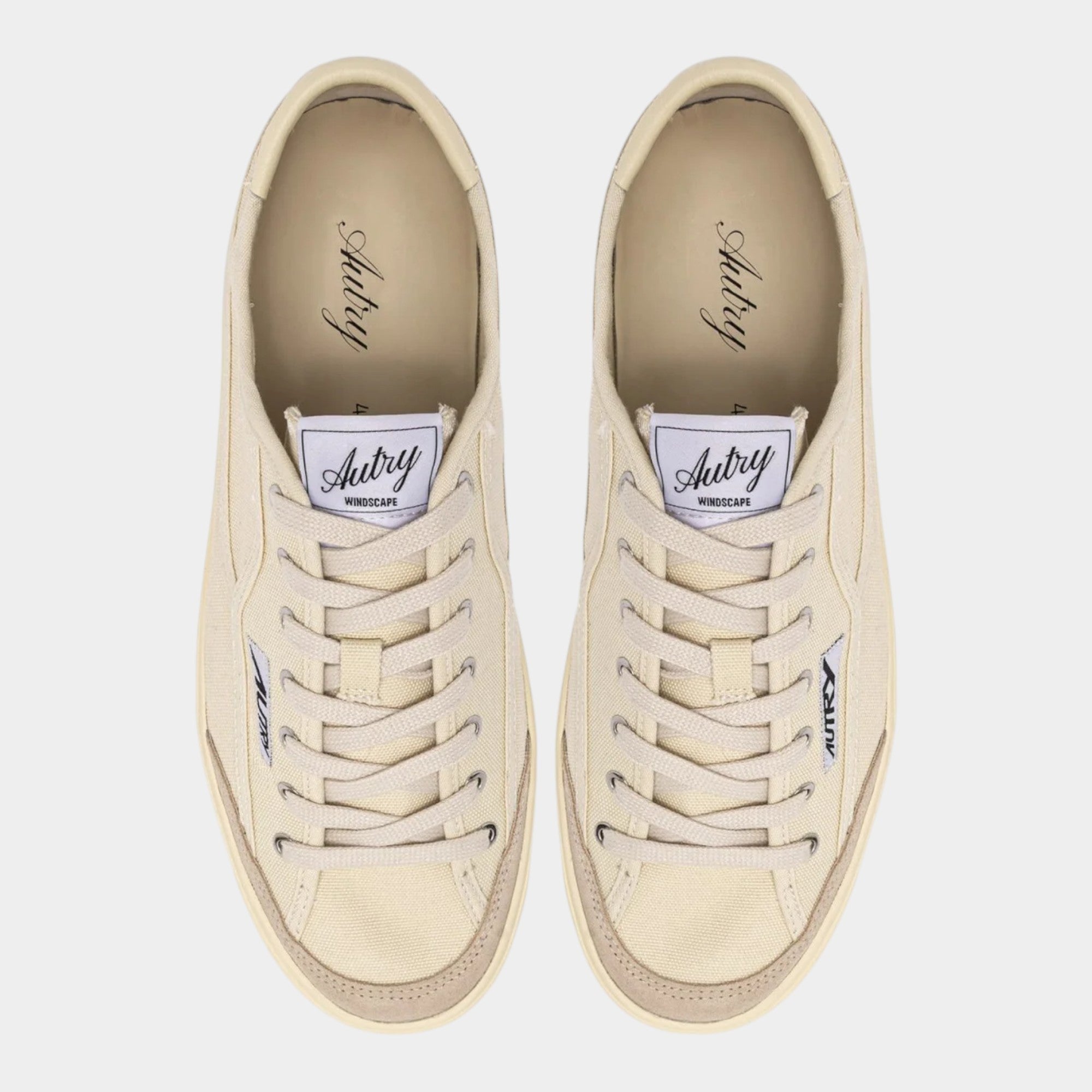 AUTRY - Autry Sneakers Windscape in canvas - Crema/5 - Hubert Humangoods