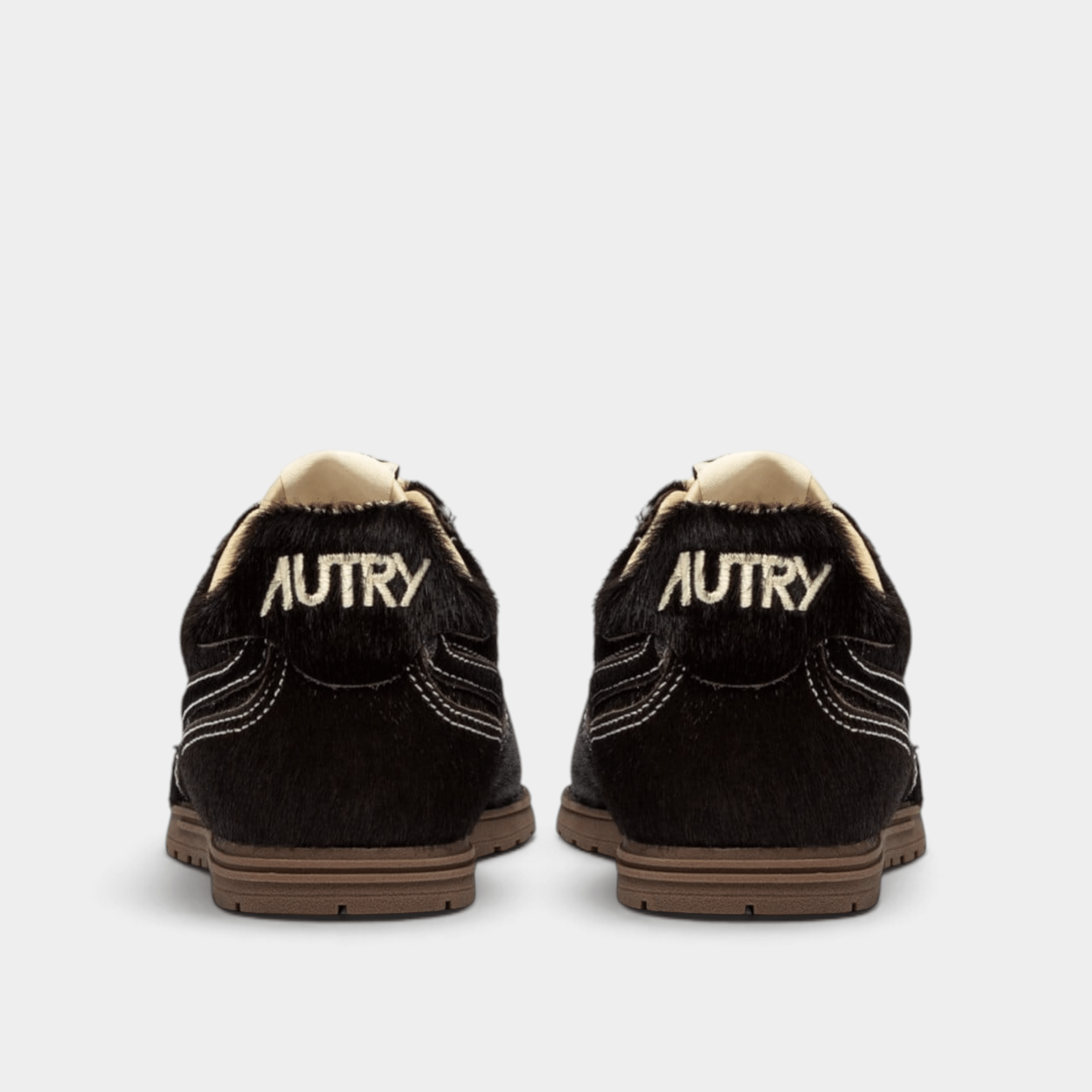 AUTRY - Autry Sneakers Windspin in cavallino - Marrone/3 - Hubert Humangoods
