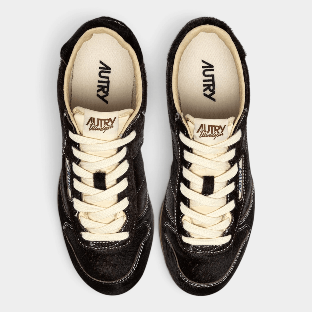 AUTRY - Autry Sneakers Windspin in cavallino - Marrone/5 - Hubert Humangoods