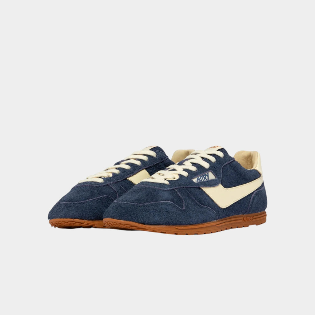 AUTRY - Autry Sneakers Windspin in suede - Blu/2 - Hubert Humangoods