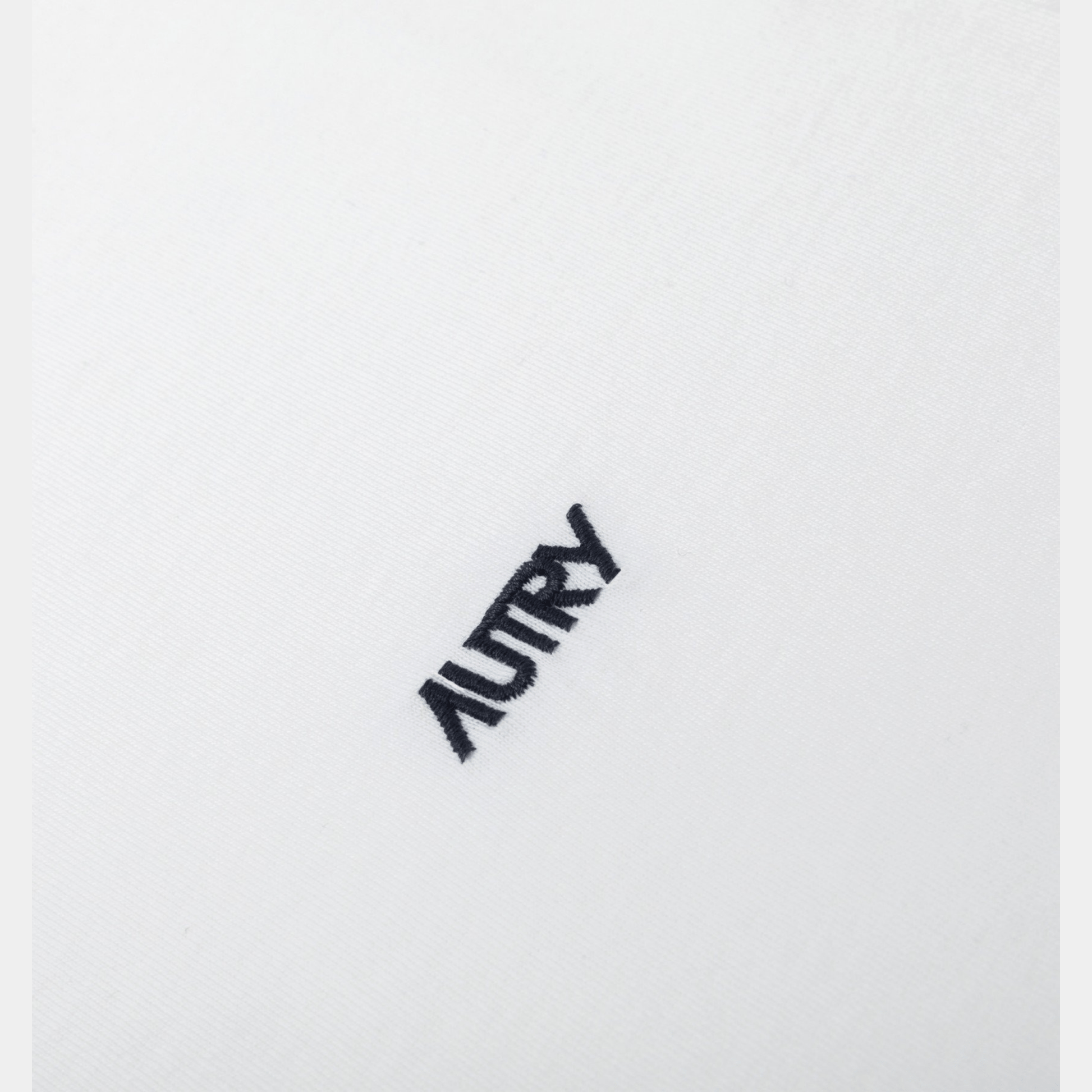 AUTRY Autry T-Shirt con logo ricamato - Bianco - Hubert Humangoods