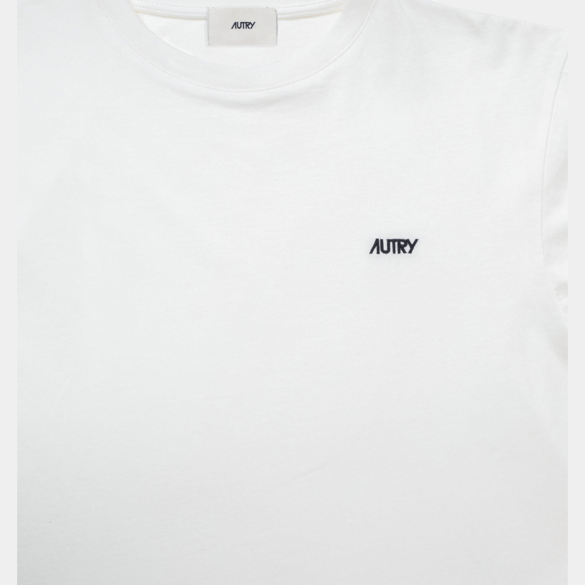 AUTRY Autry T-Shirt con logo ricamato - Bianco - Hubert Humangoods