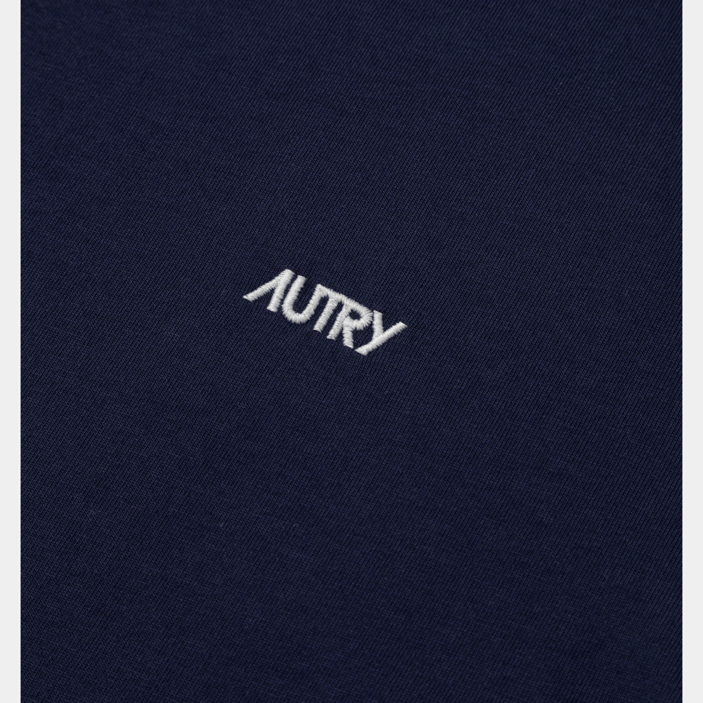 AUTRY Autry T-Shirt con logo ricamato - Blu - Hubert Humangoods