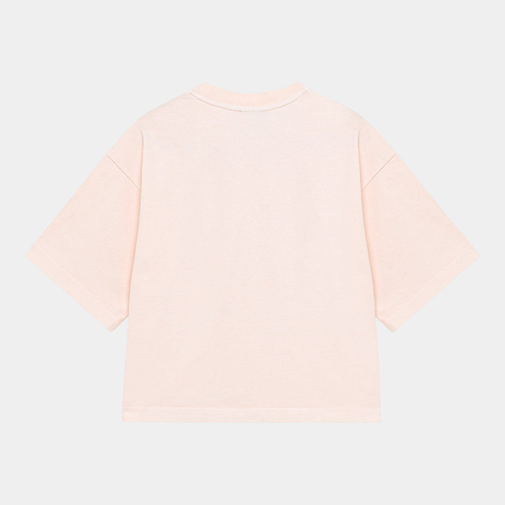 AUTRY Autry T-Shirt in cotone con logo - Rosa - Hubert Humangoods