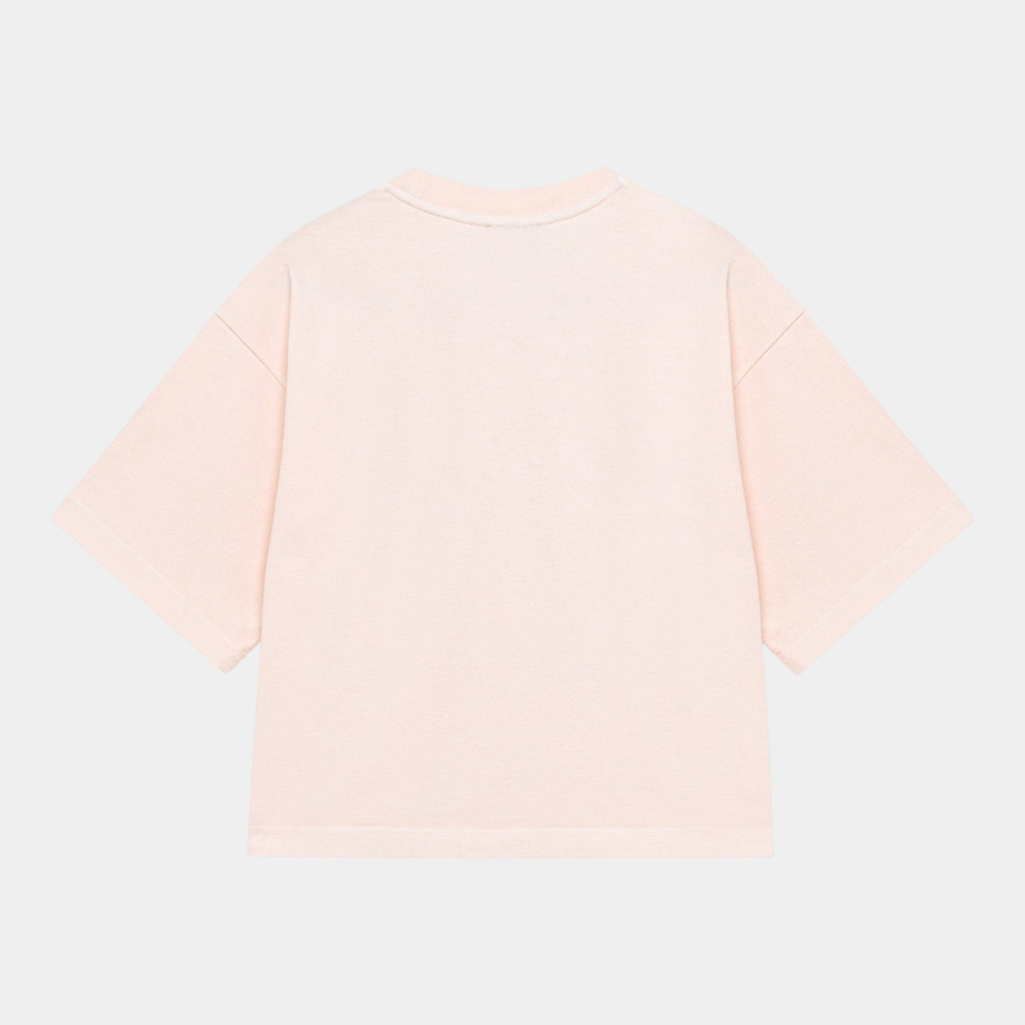 AUTRY Autry T-Shirt in cotone con logo - Rosa - Hubert Humangoods
