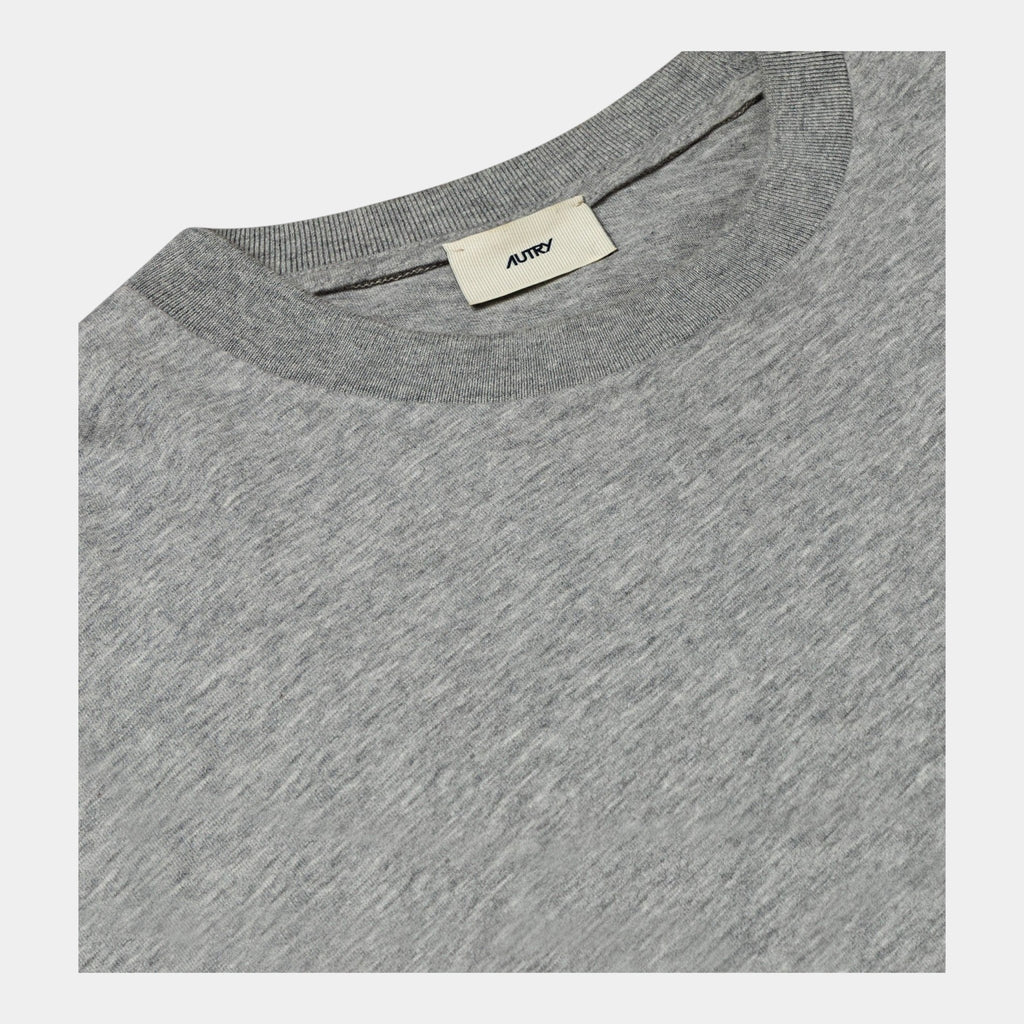 AUTRY Autry T-Shirt in cotone con stampa - Grigio - Hubert Humangoods