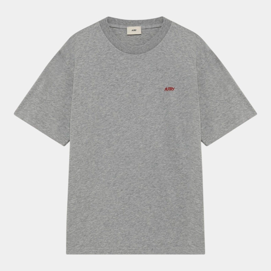 AUTRY Autry T-Shirt in cotone con stampa - Grigio - Hubert Humangoods