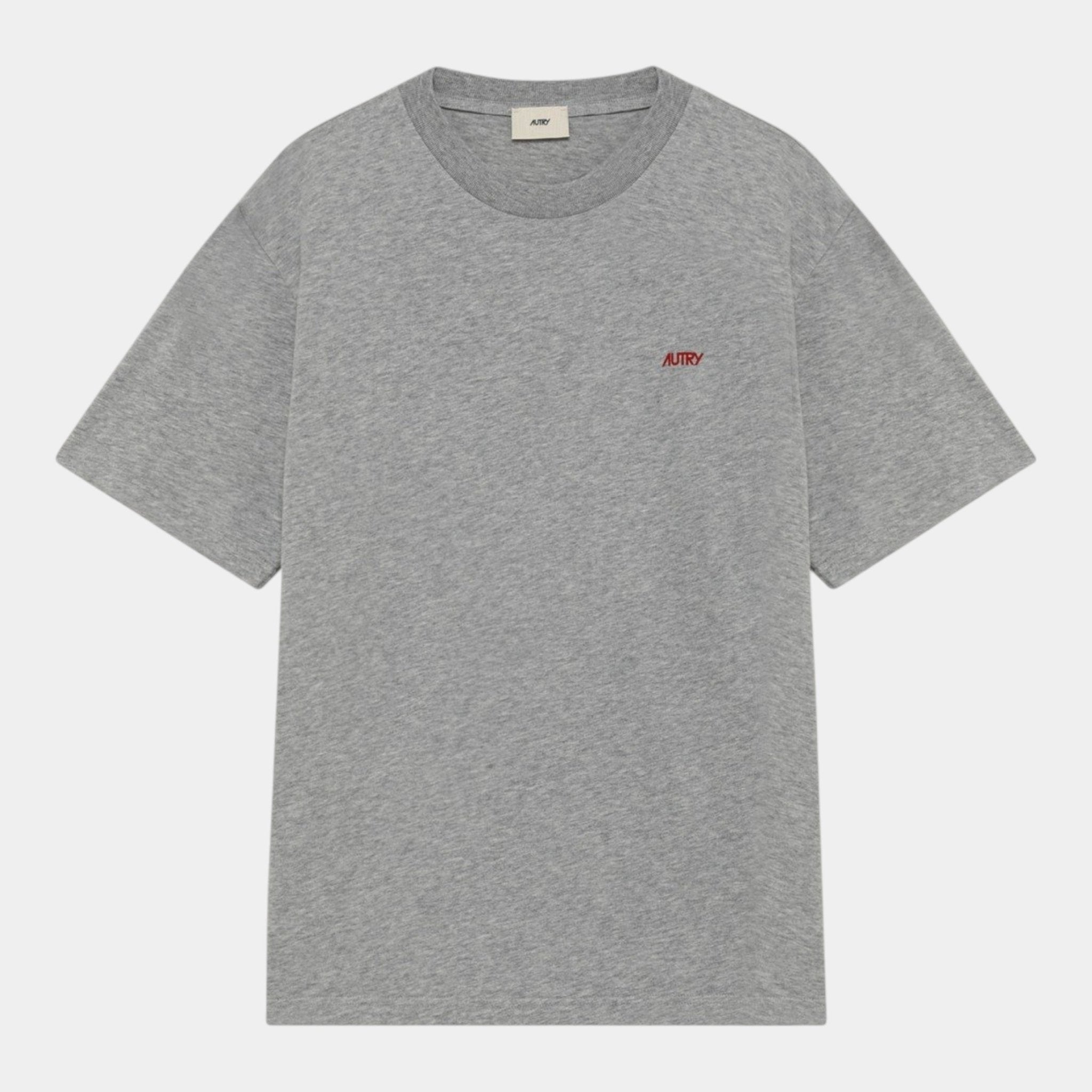 AUTRY Autry T-Shirt in cotone con stampa - Grigio - Hubert Humangoods