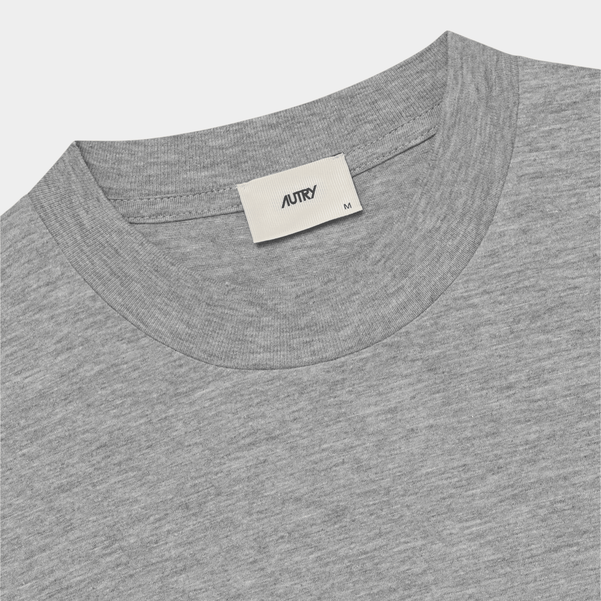 AUTRY - Autry Tee Shirt Heritage effetto used con stampa A - Grigio/7 - Hubert Humangoods