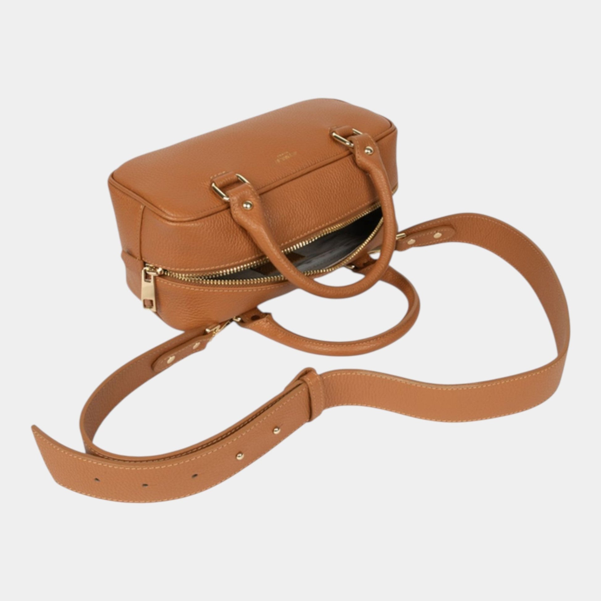 AVENUE 67 Avenue 67 Bauletto in pelle - Cuoio - Hubert Humangoods