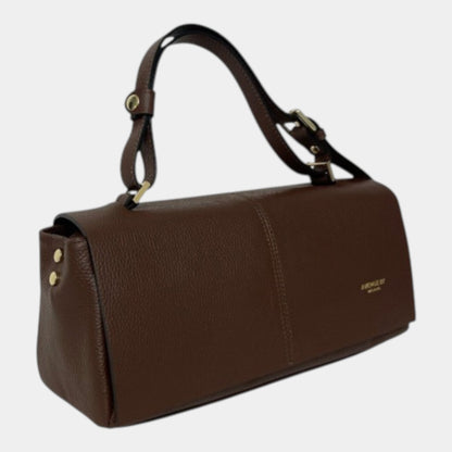 AVENUE 67 Avenue 67 Borsa Baguette Elettra in pelle - Marrone - Hubert Humangoods
