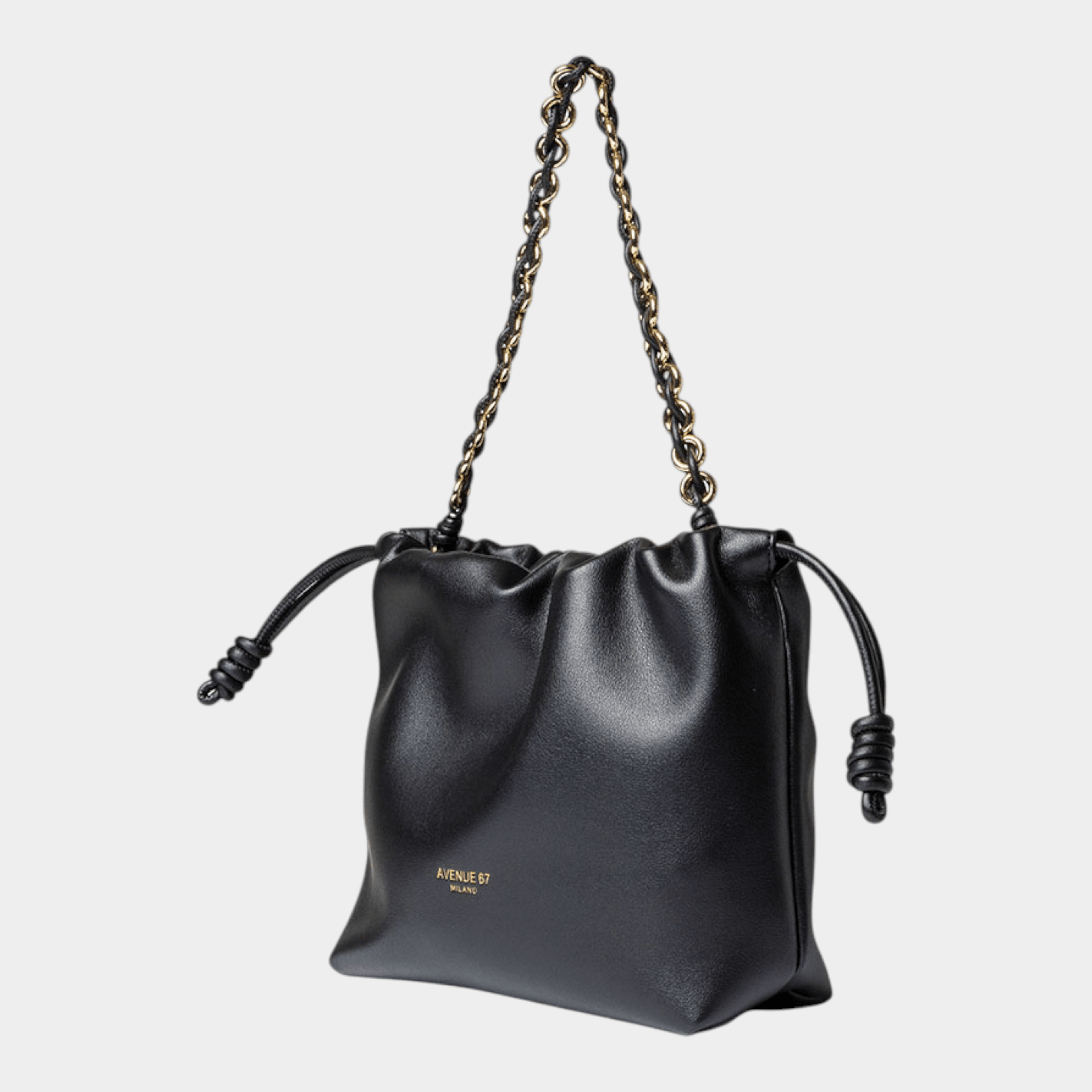 AVENUE 67 - Avenue 67 Borsa Cynthia morbida - Nero/4 - Hubert Humangoods