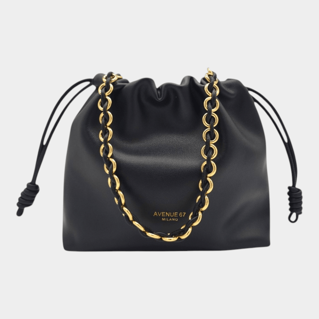 AVENUE 67 - Avenue 67 Borsa Cynthia morbida - Nero/1 - Hubert Humangoods