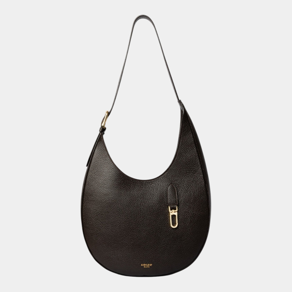 AVENUE 67 Avenue 67 Borsa Hoop in pelle - Marrone - Hubert Humangoods