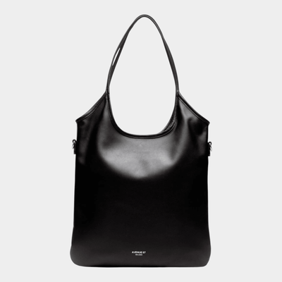 Avenue 67 Borsa Shanty in pelle - Nero