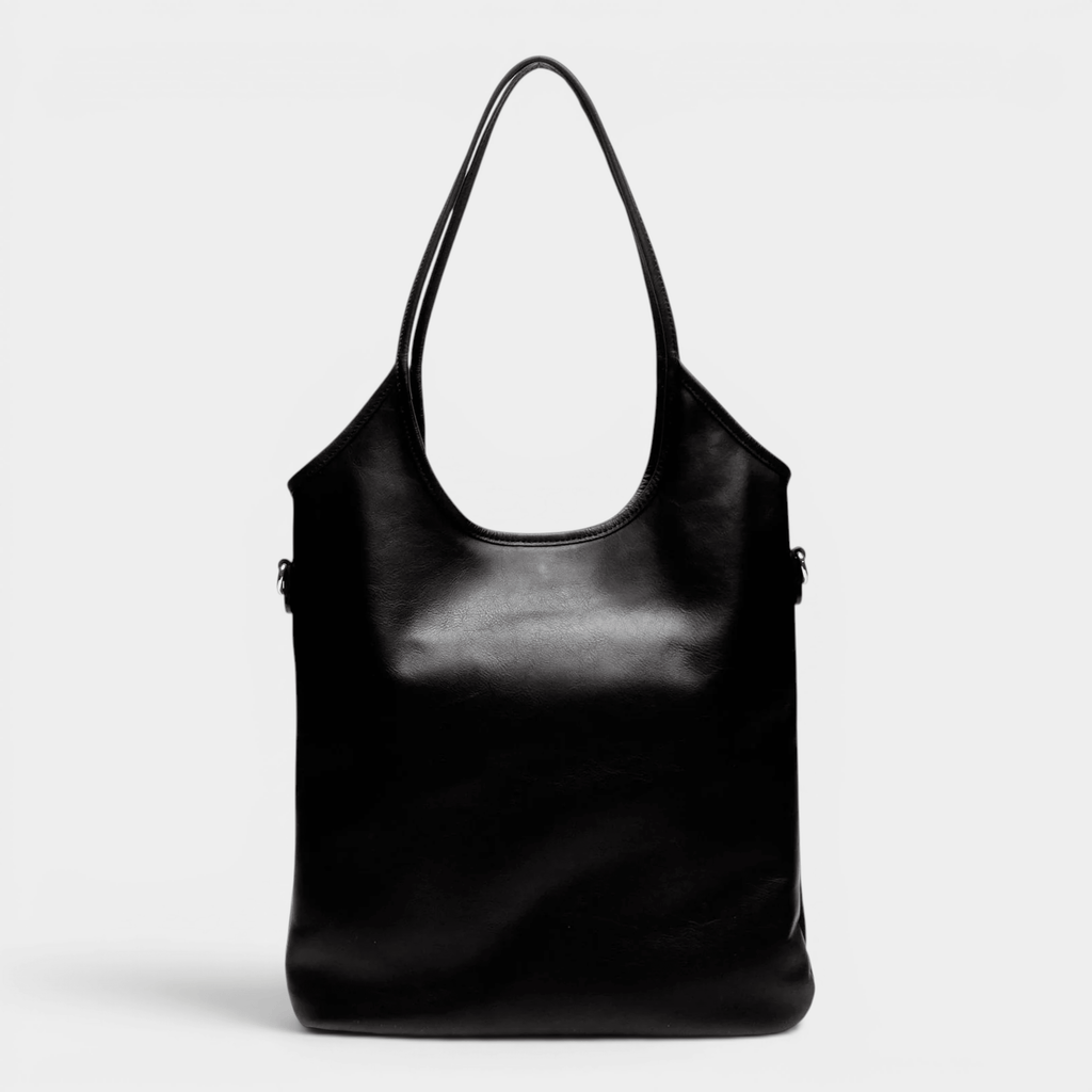 AVENUE 67 - Avenue 67 Borsa Shanty in pelle - Nero/4 - Hubert Humangoods