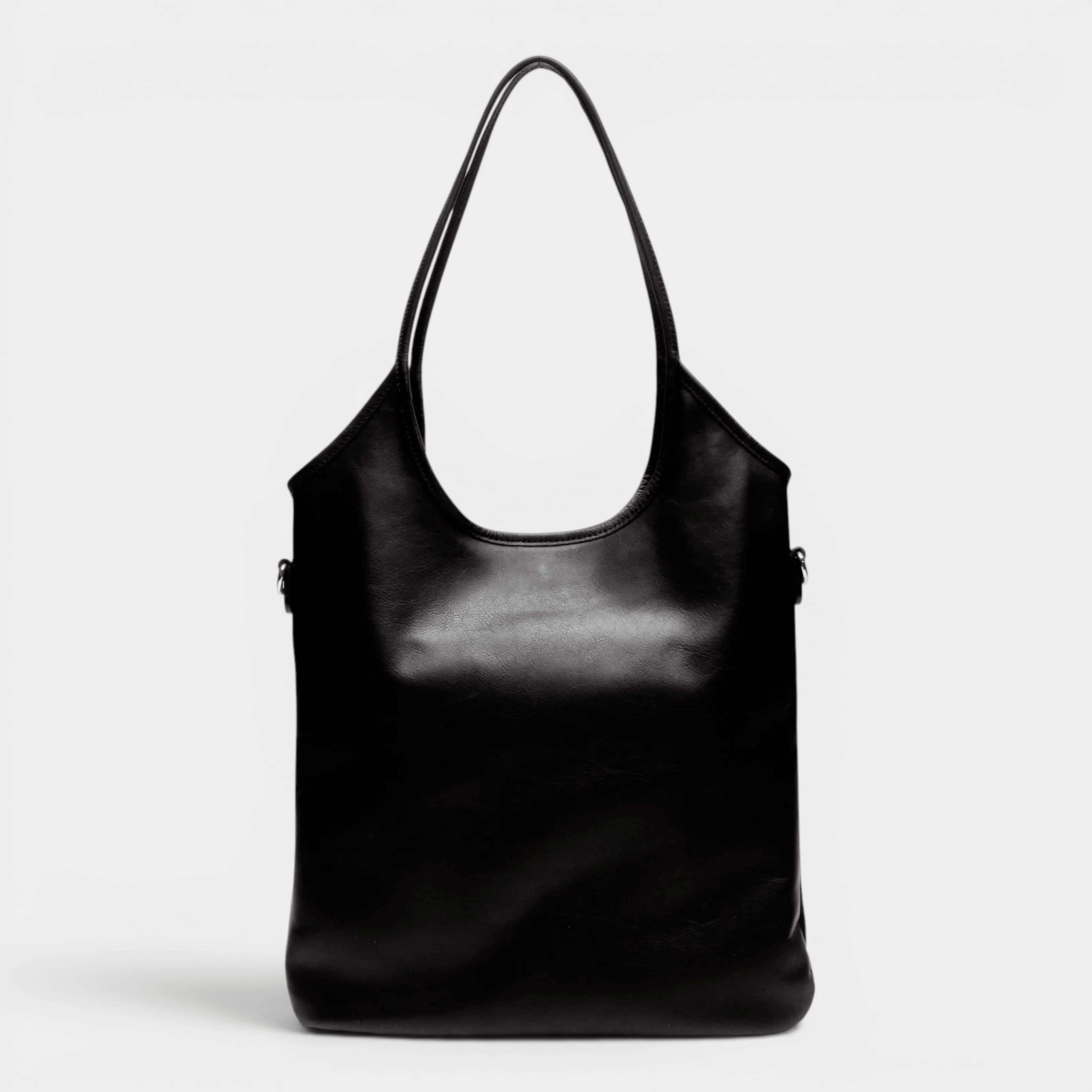 AVENUE 67 - Avenue 67 Borsa Shanty in pelle - Nero/4 - Hubert Humangoods