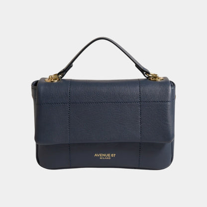 AVENUE 67 Avenue 67 Borsa Smooth in pelle - Blu - Hubert Humangoods