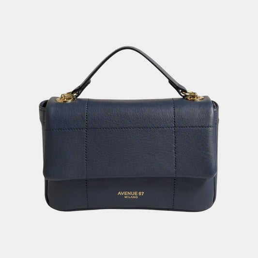 AVENUE 67 Avenue 67 Borsa Smooth in pelle - Blu - Hubert Humangoods