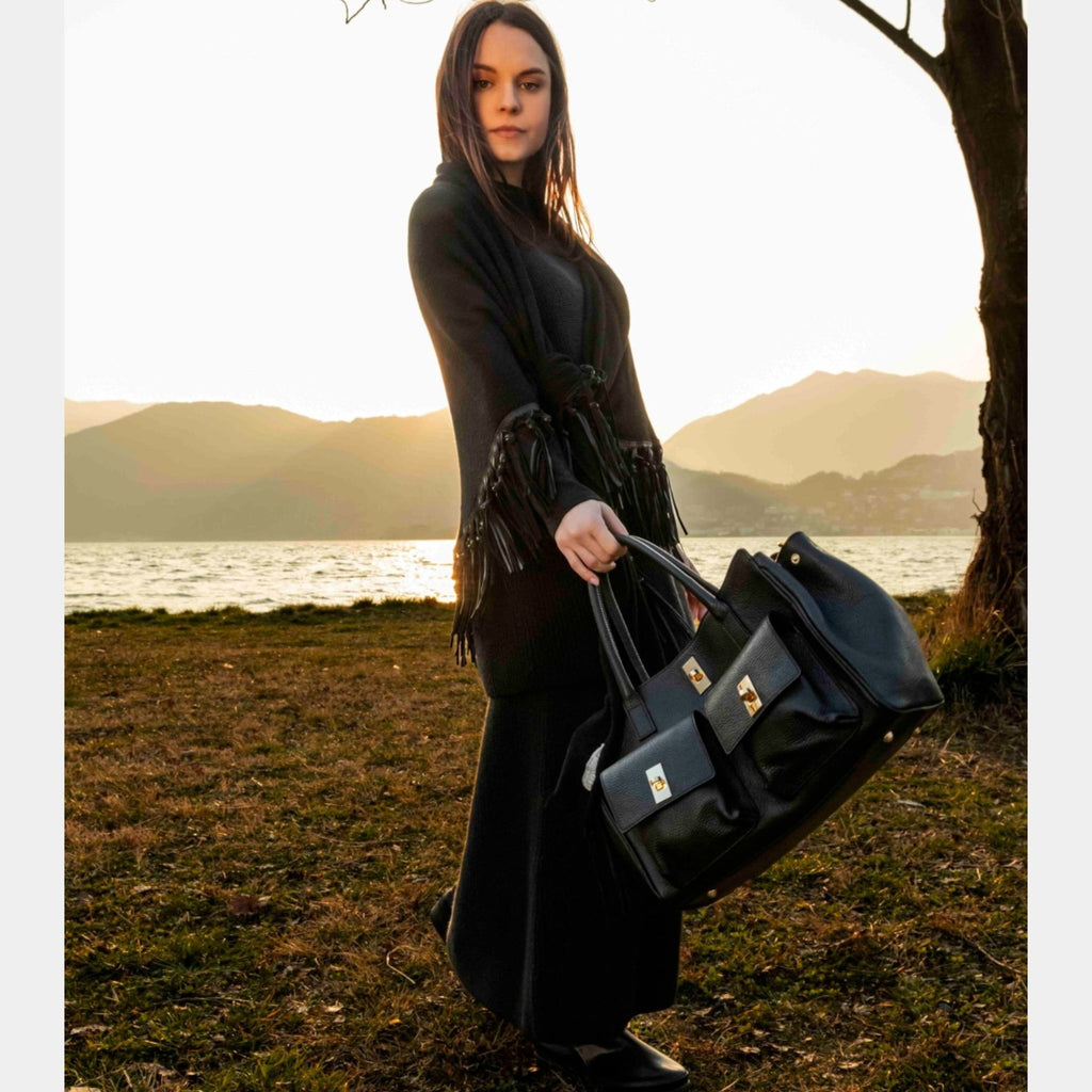 AVENUE 67 Avenue 67 Borsa Soledad in pelle - Nero - Hubert Humangoods