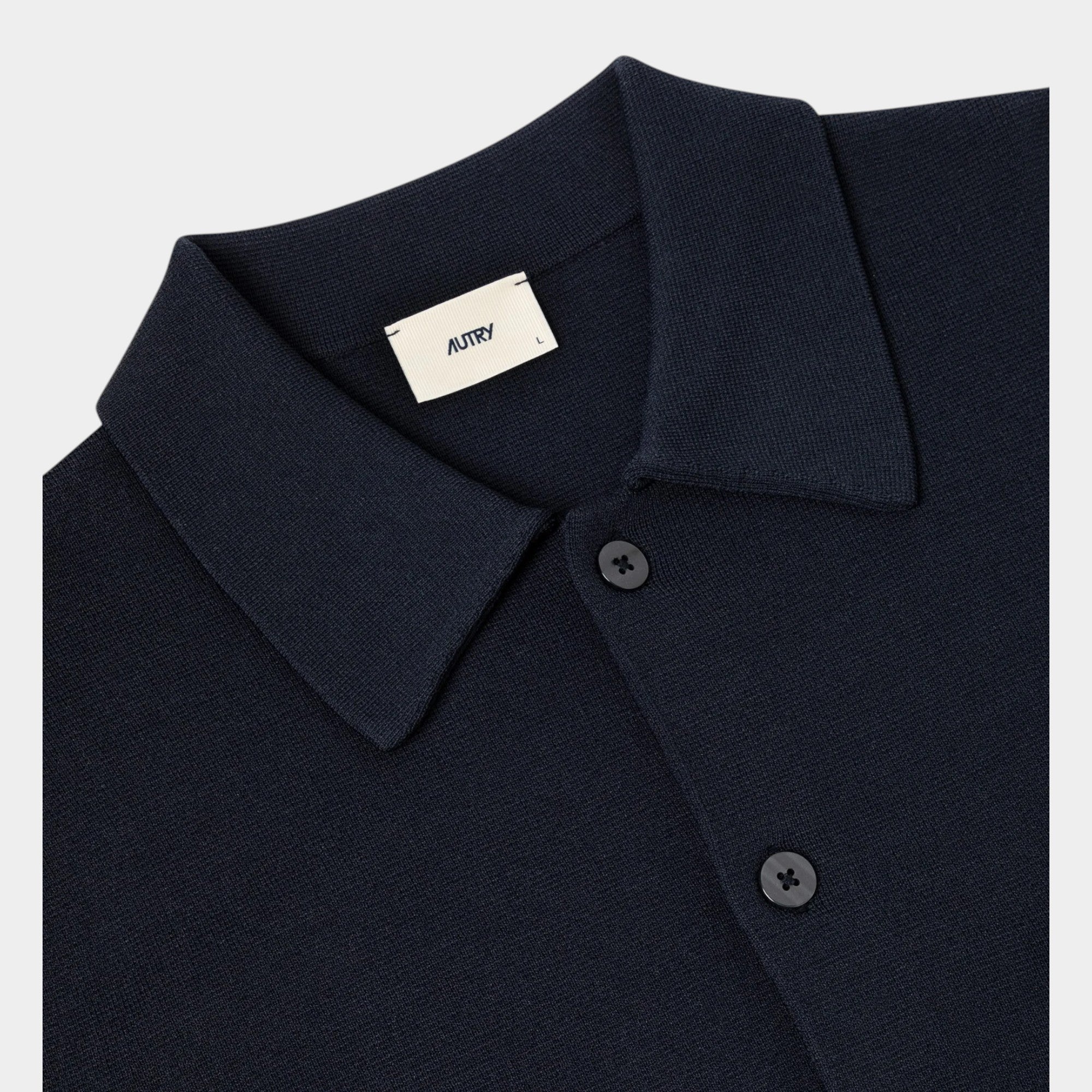 Autry Giacca camicia in maglia di viscosa - Blu