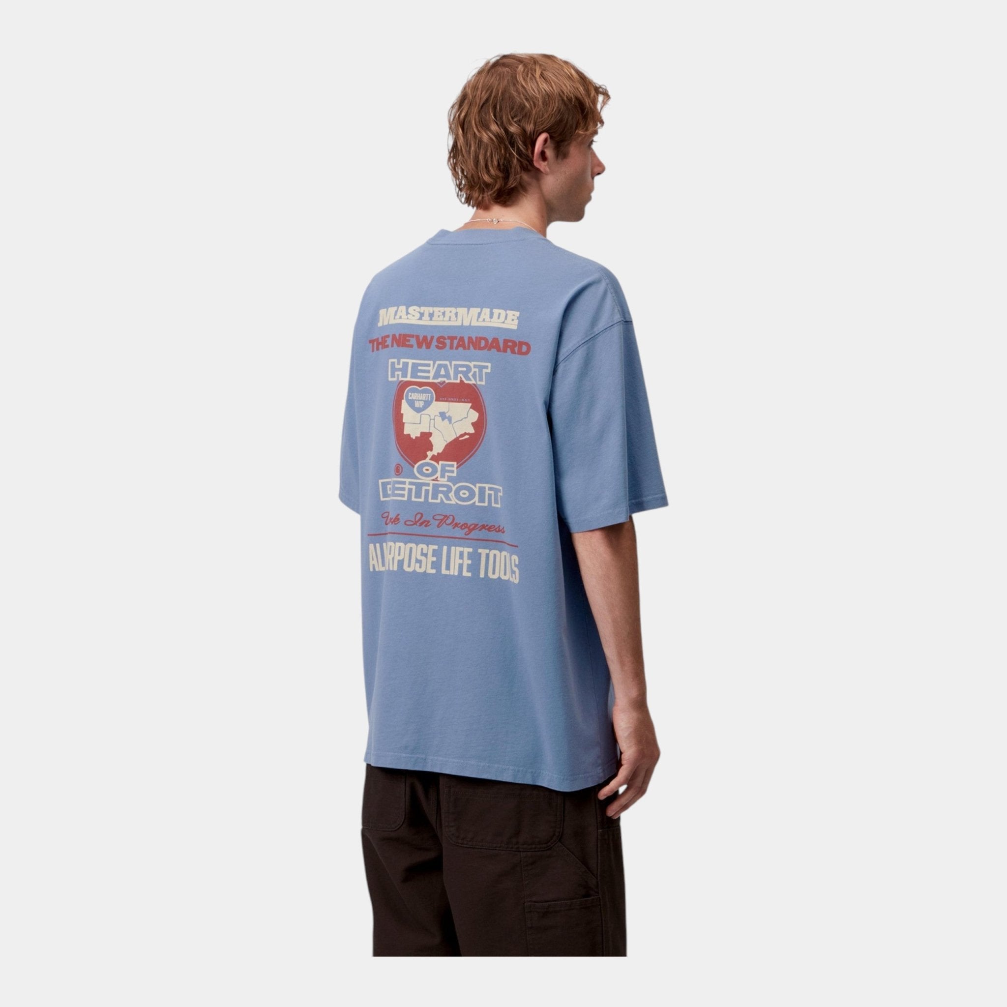 CARHARTT WIP Carhartt Wip Arcan T-shirt - Azzurro - Hubert Humangoods