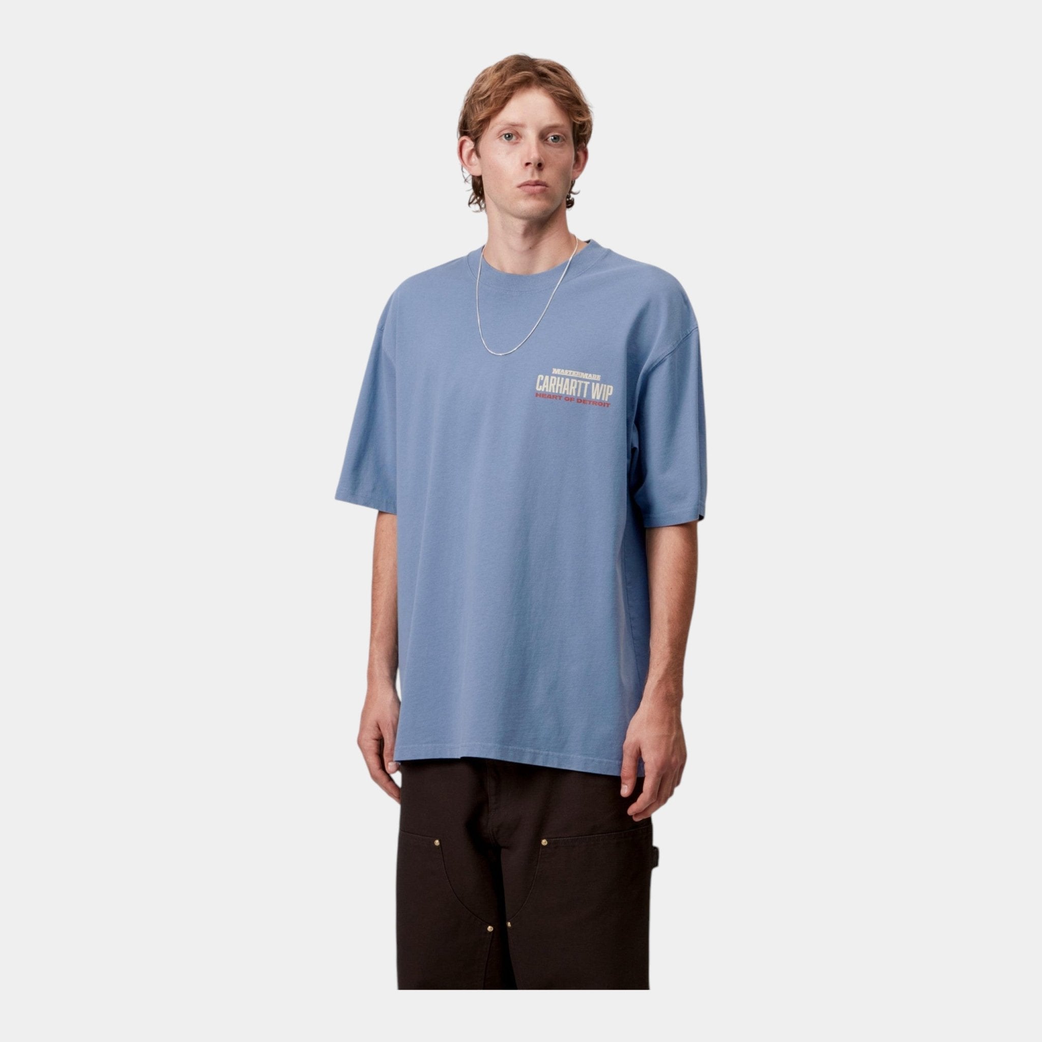 CARHARTT WIP Carhartt Wip Arcan T-shirt - Azzurro - Hubert Humangoods