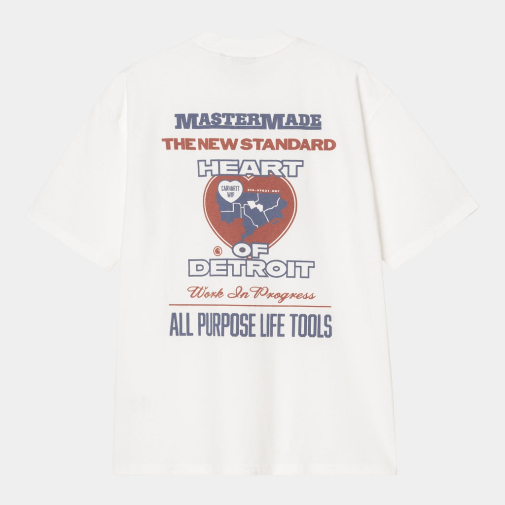 CARHARTT WIP Carhartt Wip Arcan T-shirt - Bianco - Hubert Humangoods