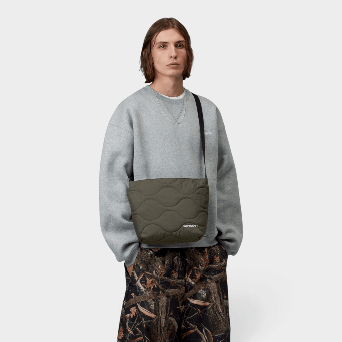 CARHARTT WIP - Carhartt Wip Borsa Skye Tote Small - Oliva/2 - Hubert Humangoods