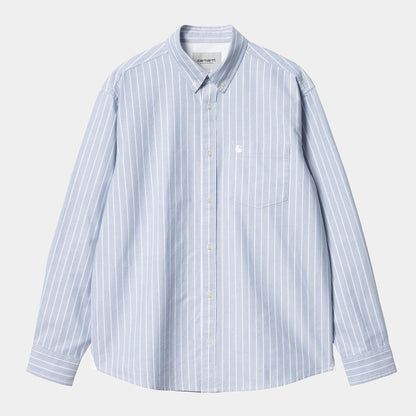 CARHARTT WIP Carhartt Wip Camicia Dowlen a righe - Azzurro - Hubert Humangoods