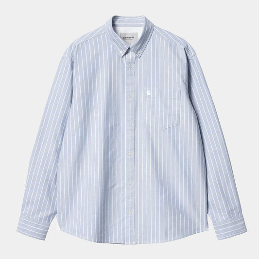 CARHARTT WIP Carhartt Wip Camicia Dowlen a righe - Azzurro - Hubert Humangoods