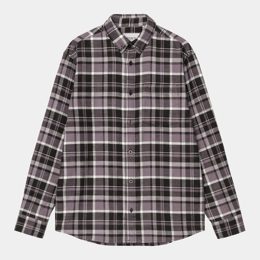 CARHARTT WIP Carhartt Wip Camicia Fendrick Check - Nero - Hubert Humangoods